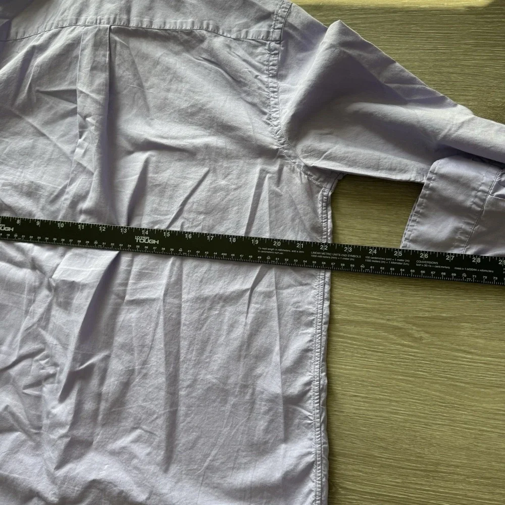 Polo Ralph Lauren Relax Fit Long Sleeve Purple‎ Button Up Shirt Men's Size L